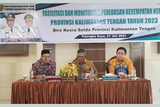 TPAK Provinsi Kalimantan Tengah pada Februari 2023 Naik Sebesar 68,76 Persen